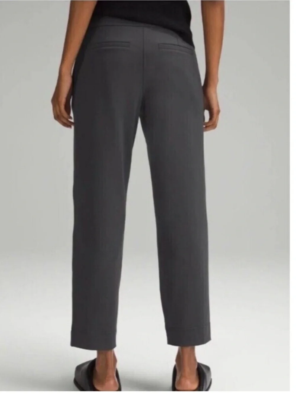 Lululemon Tapered-Leg Mid-Rise Pant Luxtreme Black Women’s Size X-Large‎